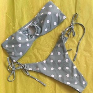 SHEIN Polka Dot Swim Suit